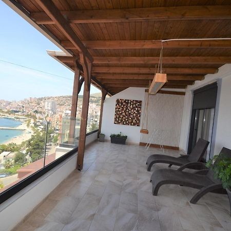 Apartmán Luxury Penthouse B&E Sarandë Exteriér fotografie