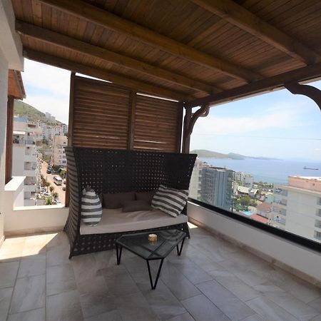 Apartmán Luxury Penthouse B&E Sarandë Exteriér fotografie