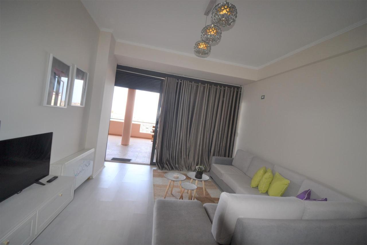 Apartmán Luxury Penthouse B&E Sarandë Exteriér fotografie