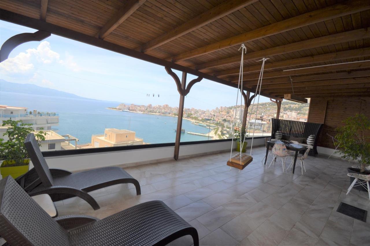 Apartmán Luxury Penthouse B&E Sarandë Exteriér fotografie