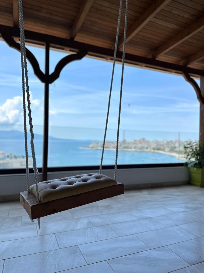 Apartmán Luxury Penthouse B&E Sarandë Exteriér fotografie