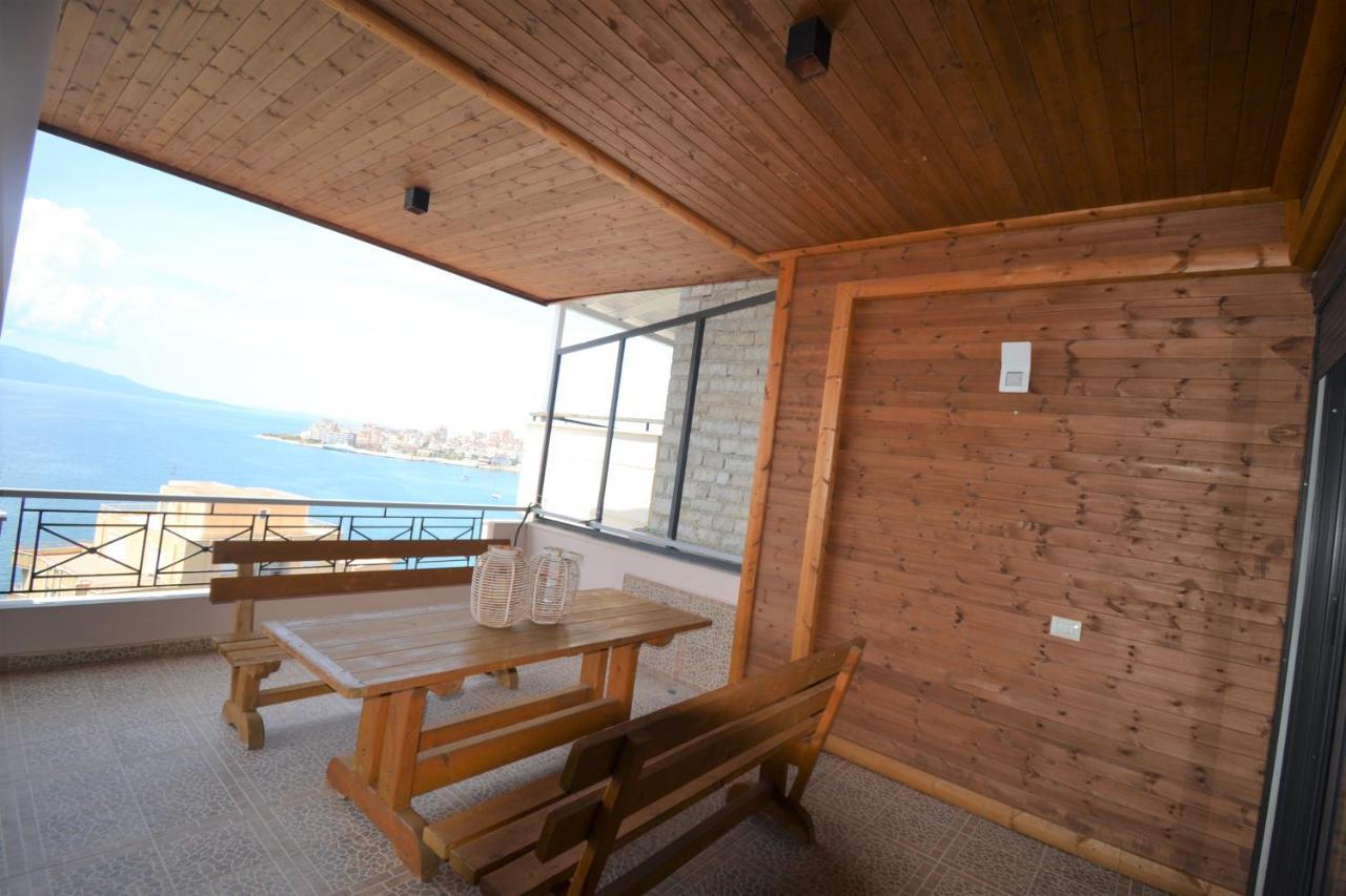 Apartmán Luxury Penthouse B&E Sarandë Exteriér fotografie