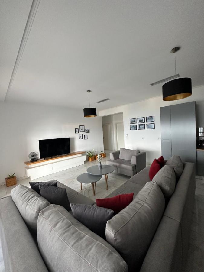 Apartmán Luxury Penthouse B&E Sarandë Exteriér fotografie