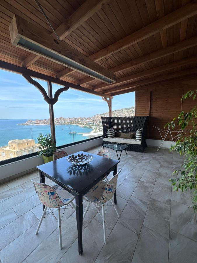 Apartmán Luxury Penthouse B&E Sarandë Exteriér fotografie